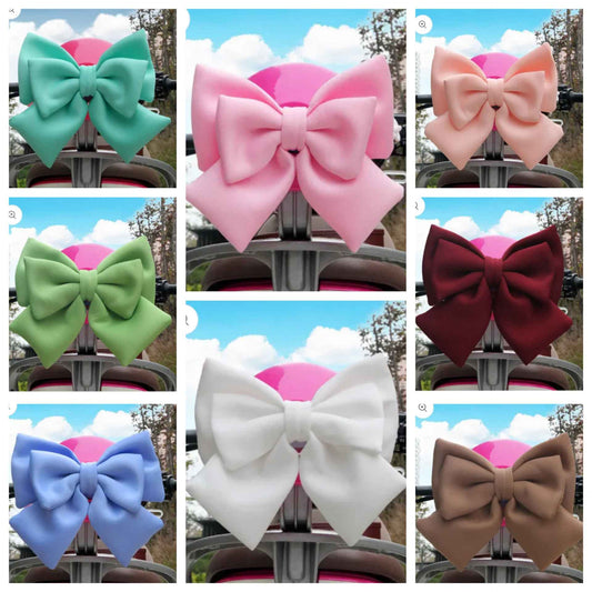 Biker Girl Bow (Pastels)